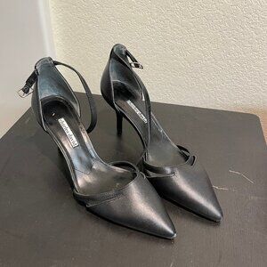 Dark Silver Stylish Heels
